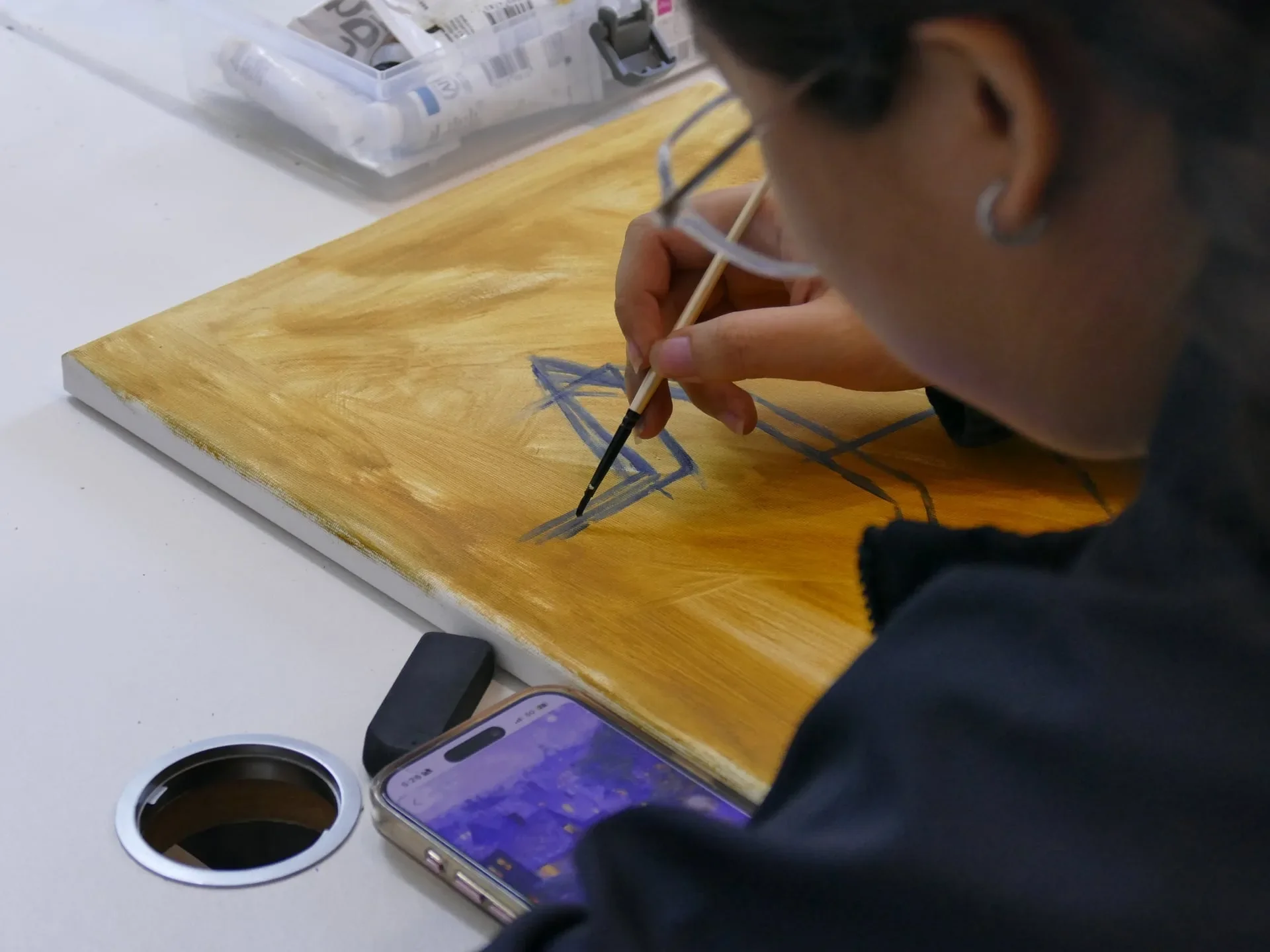 DSA Art Portfolio Preparation — landscape paintings and art supplies at Art by Ancourage
