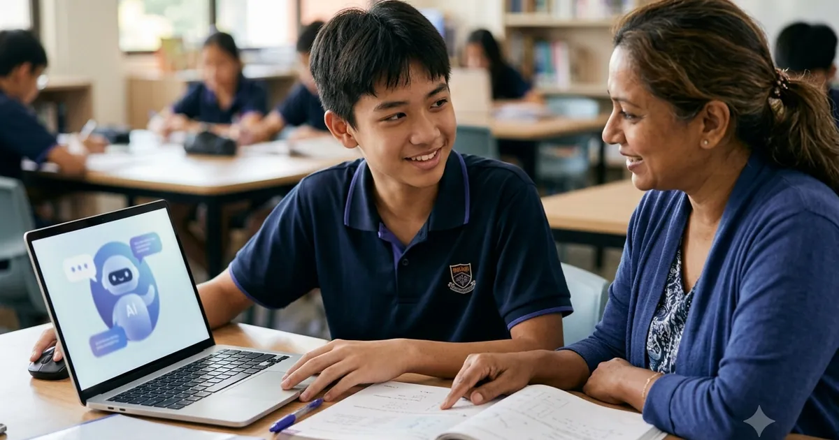 Can AI Replace a Tutor? AI vs Tuition in Singapore — article from Ancourage Academy