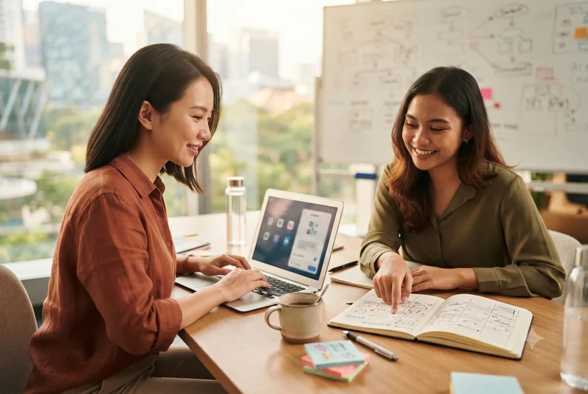 Build a marketing plan with AI workshop at Ancourage Academy