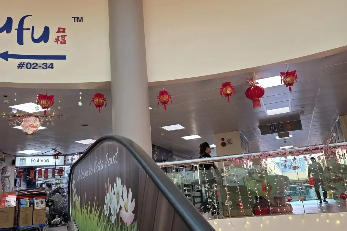 Walking directions to Ancourage Academy Woodlands — Step 2: Head Up the Central Escalator